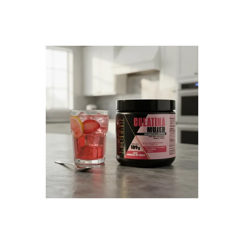 Xgear Creatina En Polvo 189g Para Mujer