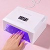 TUTUYU 30-LED Nail Lamp for Gel Polish Curing, 4 Timer