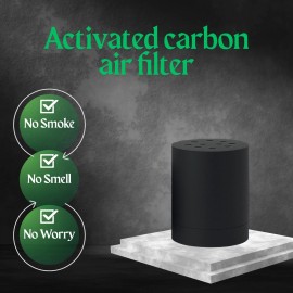 Nispira Personal Air Filter Cartridge Replacement for Sploofy Smoke Filter, 3Pks