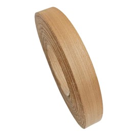 ebpsneer Cherry Wood Veneer Edge Banding Strip 3/4 Inch,Preglued Iron-On with Hot Melt Adhesive Edgebanding Roll, Flexible Wood Tape for Plywood Furniture Repair (3/4" x50')