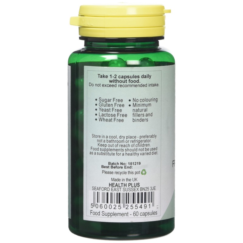 Health Plus Amino L-Cysteine 400mg Amino Acid Supplement - 60