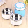 Fiambrera térmica azul termo para solidos Bento/contenedor de alimentos termo