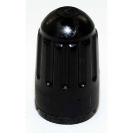 Schrader Automotive 20595 TPMS Valve Cap - Black Plastic Sealing - 100 Pack