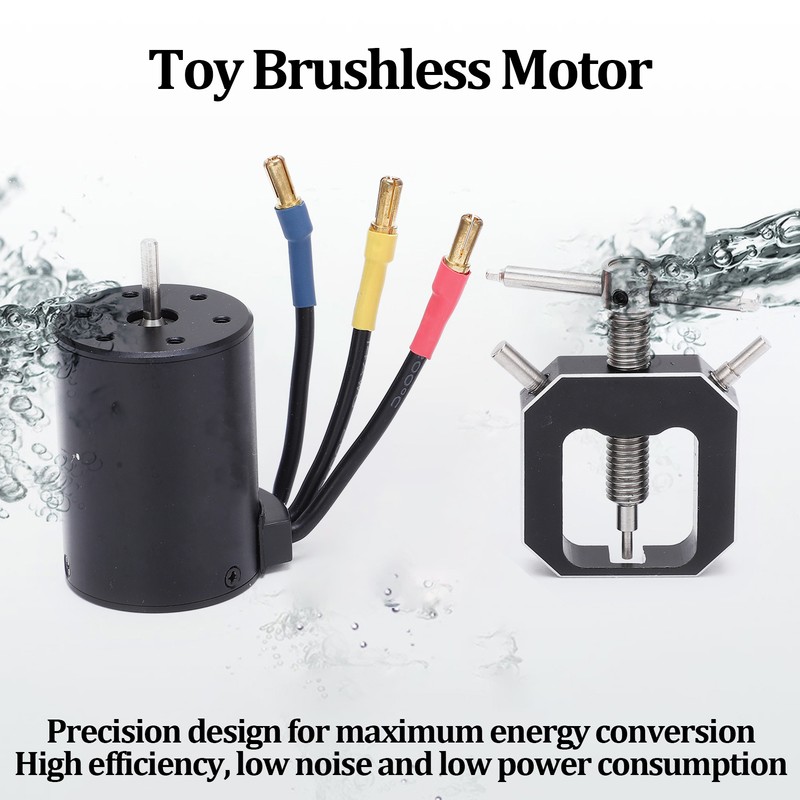 3650 3500KV Brushless Motor Gear Puller Tractor Set Upgrade Waterproof