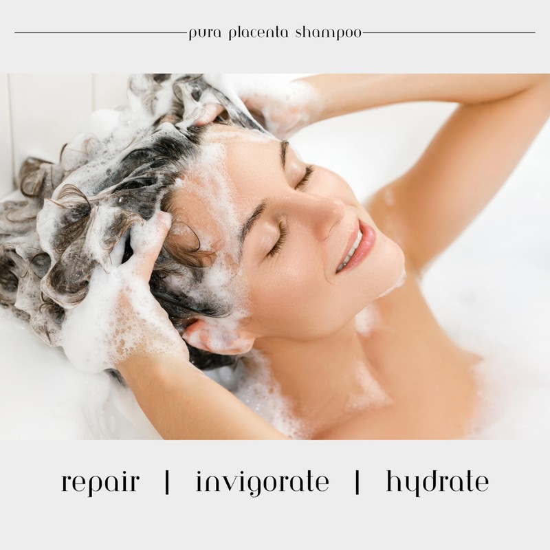 Skin Revolution Cabellina Pura Placenta Reconstructor Shampoo with Proteins, Keratin