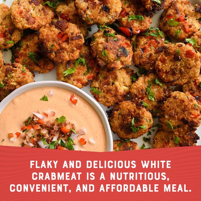 Bumble Bee White Flake Crab Meat in Water, 6 oz