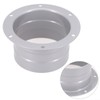Metal Duct Flange Pipe Connector, 3-8" Metal Flange Vent Pipe