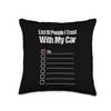 Funny Car Guy Gift - List Of People I Trust