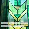 ChicSkin Original Hand Drawn Faux Stained Glass Window Film, Double-Sided