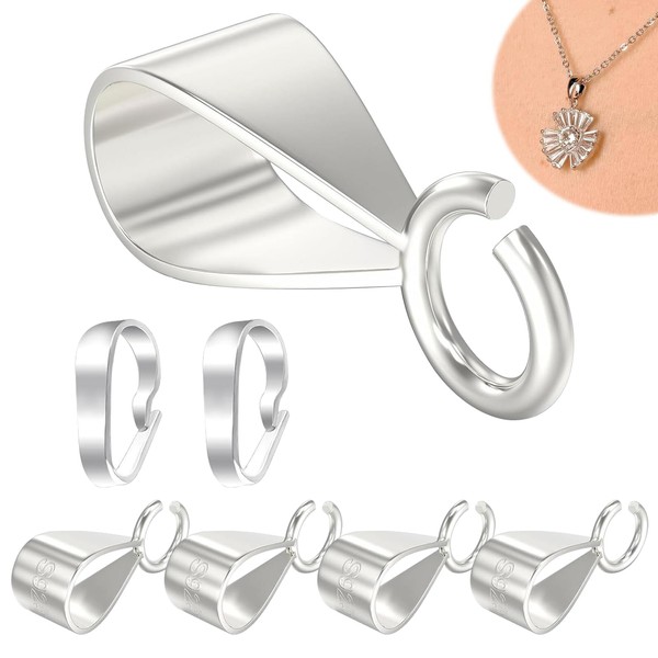 Pack of 5 Eyelets for Jewellery Pendants with 2 Live