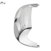 Unbranded Chrome Front Fender Mudguard Trim Tip For Harley FLHT