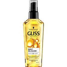 Schwarzkopf Gliss Daily Oil Eliksir for Daily Use with Argan Oil and Vitamin E 75 ml