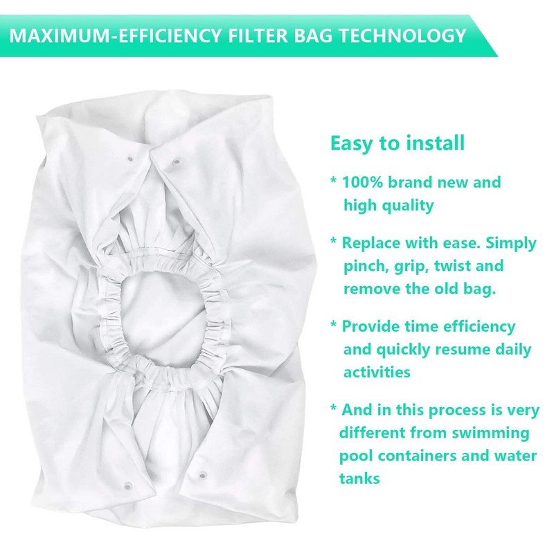 A8111PK Pool Cleaner Fine Filter Bag for Aquabot Turbo Classic