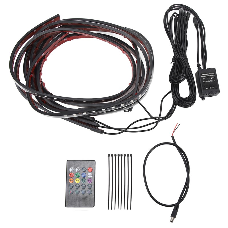 Car Underglow Light Kit Sound Control LED Ambient Light with