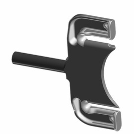 Polaris Snowmobile Guillotine Exhaust Valve, Lower, Machined, Genuine OEM Part 5140923, Qty 1