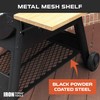 Iron Forge Tools Pellet Grill Storage Shelf Compatible with Traeger