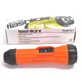 FULTON NOS! FULTON SAFETY APPROVED FLASHLIGHT, "PEOPLES GAS CO.", #912IMP