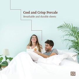 Peru Pima - 415 Thread Count Percale - 100% Peruvian Pima Cotton - Standard Pillowcase Set, White