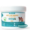 MEDUWEDU Eyes Wipes for Dogs & Cats 120 Counts, Grooming