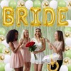 Sage Green Bachelorette Party Decorations Kit 40 inch Gold Bride