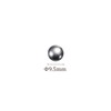 Kozelo 10pcs Precision Ball 9.5mm 201 Stainless Steel Bearing Solid