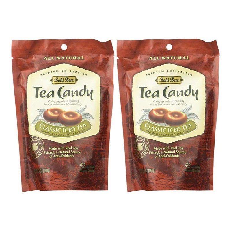 Bali's Best Classic Iced Tea Candy - 42 pieces -