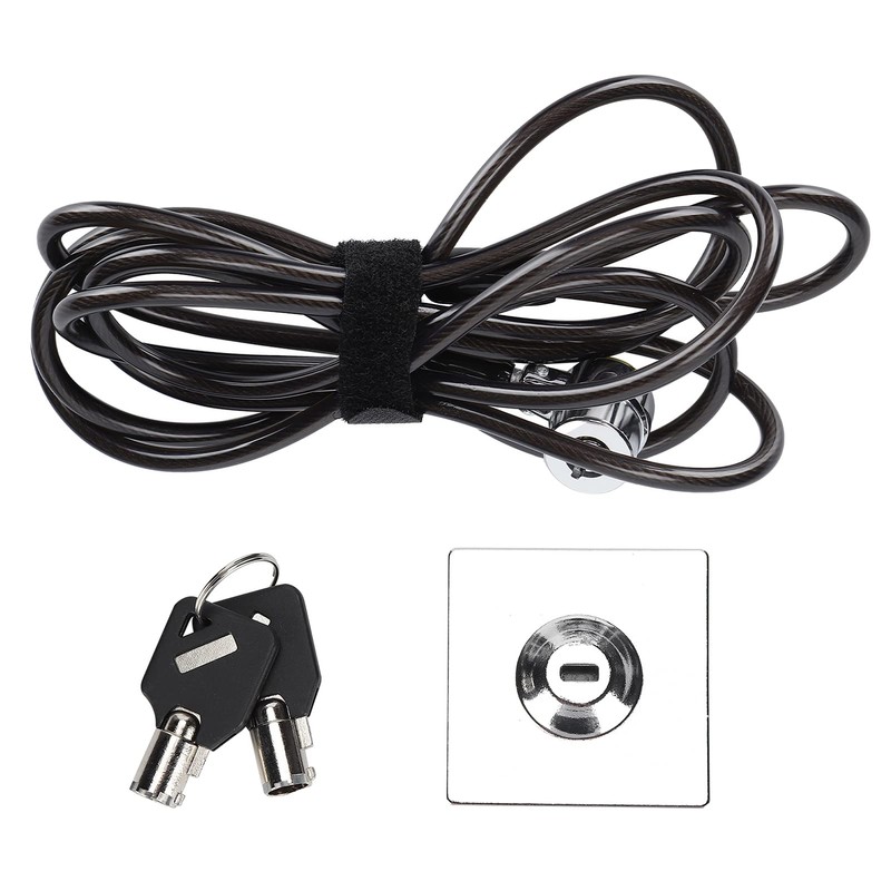 POCREATION Candado de Cable para Computadora Portátil, Candado para Computadora