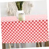 Gatuida Pcs Racing Plaid Tablecloths Party Table Cover Checkered Plastic
