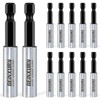 Geinxurn 12Pc 2.5 Inches Screwdriver Bit Holders, Cr-V Extension Socket