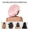 Bonnet with Tie Band Satin Bonnet Silk Bonnet for Sleeping