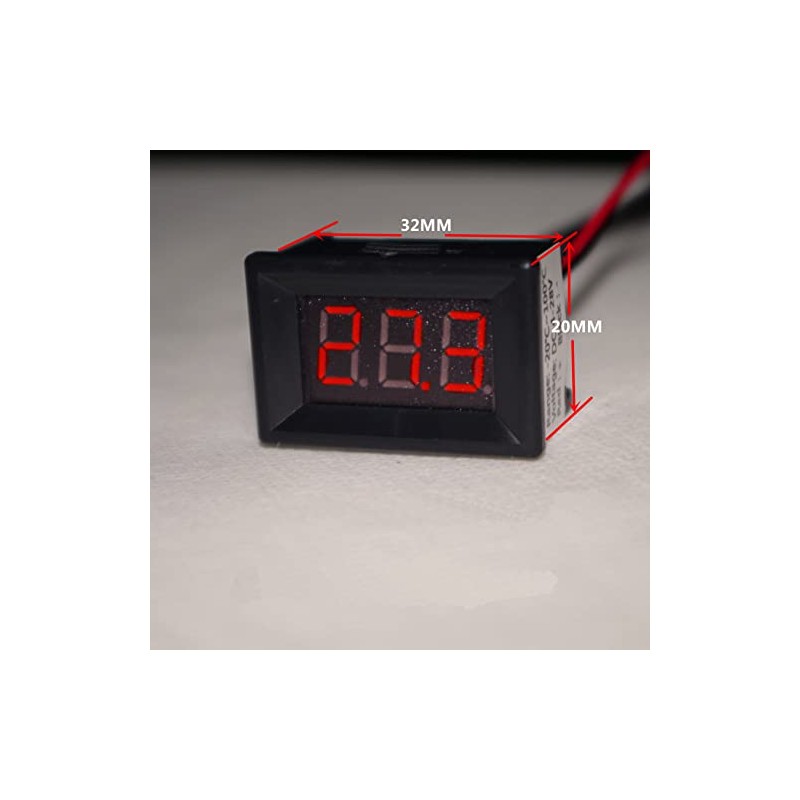 Taidacent DS18b20 Temperature Display Digital Temp Thermometer Display Panel 0.1C