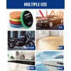 WORKPRO 5PCS 6.5-inch Polishing Pads Sponge Waxing Foam Buffing Kit
