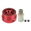 Professional Oil Filter Plate Oil Sandwich Plate Adapter Automobile Accessory
