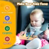 Tabla De Actividades Montessori Con 8 Luces Led Interactivas