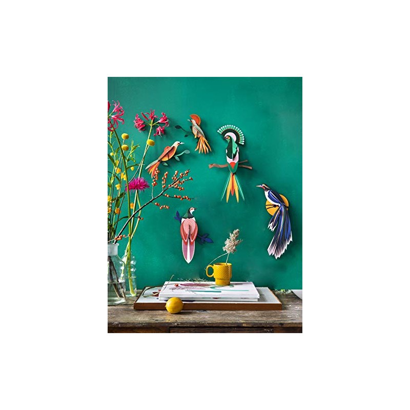 STUDIO ROOF Rani Bird of Paradise Wall Decoration
