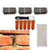 150pcs 304 Stainless Steel weep Hole Covers for Brick Walls,Hole