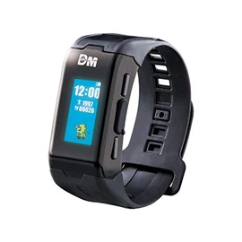 Digimon Vital Bracelet | Interactive Fitness Tracker Watch with Step Counter, Heart Rate Monitor, Digital Watch and Virtual Pet | Train Your Digimon and Battle Your Friends | Colour Black (Free APP)