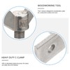 ULTECHNOVO Heavy Duty Stainless C-clamp for Woodworking Jaw Opening Clamping