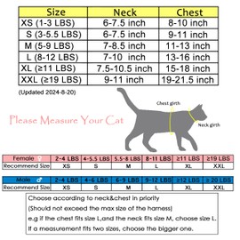 Yizhi Miaow Tactical Cat Harness and Leash for Walking Escape Proof Breathable Mesh Fabric, Green Jungle Camo, X-Large, Adjustable Cat Walking Jackets, Padded Stylish Cat Vest