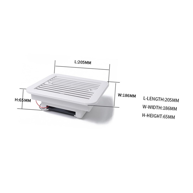 CHILDWEET Rv Ventilation Fan Exhaust Outlet Fan for Bathroom Quiet