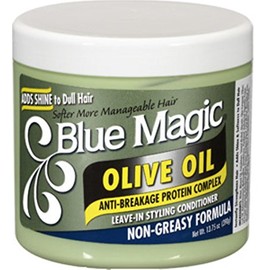Blue Magic Olive Oil Leave-In Styling Conditioner, 13.75 oz (Pack of 7)