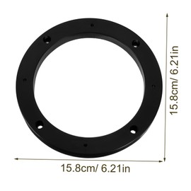 SUPVOX 1 Pair 5 Plastic Speaker Adapter Rings Durable Vehicle Speaker Spacers for Enhanced Car Audio System Accessories