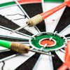 Steel Tip Darts Set 6 Pack Metal Dart Set Multicolor