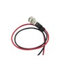 Alpinetech PL8B-A 8mm 5/16" Amber 12V LED Metal Signal Indicator