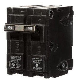 Siemens Q250 50 Amp Double Pole Circuit Breaker