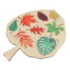 Wooden Leaf Shaped Puzzle Children Party Funny Jigsaw Puzzles Educational