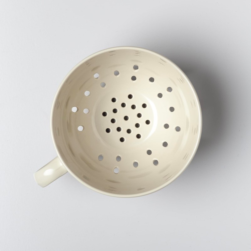 Zeal Berry Colander Cup, Small Hand-held Cup Shape Melamine Strainer/Sieve,