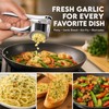 3 Pack Silver Zinc Alloy Garlic Press Manual Garlic Crusher
