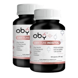 Oby Myo Inositol Chiro Acido Folico Hierro Extracto Arándano Suplemento Cápsulas 701 240