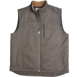 EDTREK Men's Concealed Carry Vest With Two Holster Inside - Urban Gun Vest With Zipped Chest Pocket (Coal Grey, Large)